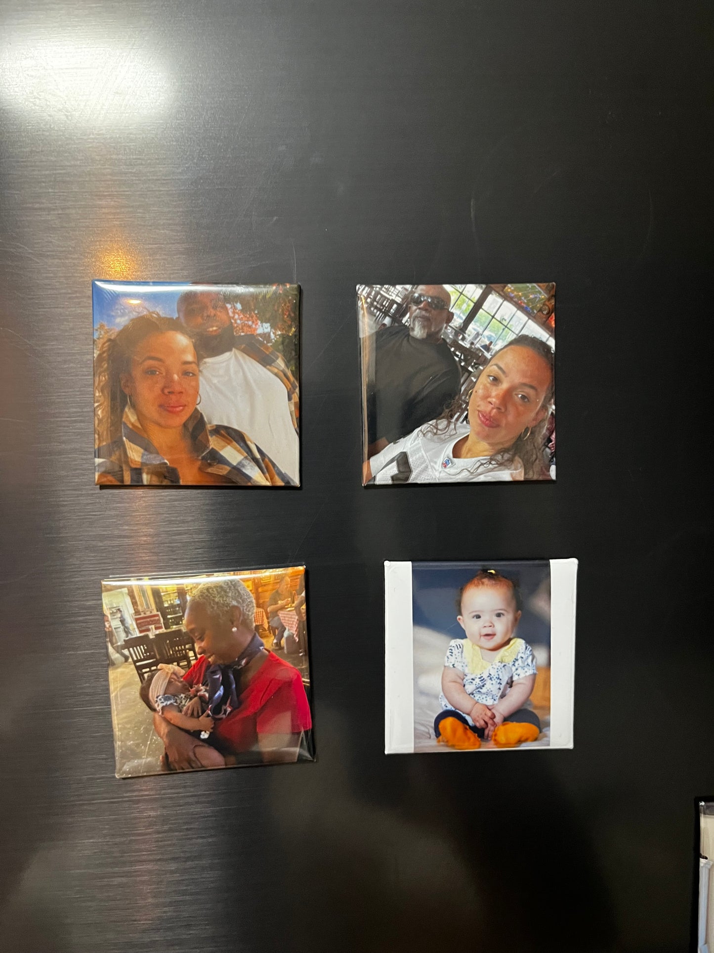 4 Individual Pictures Personalized Puzzle.